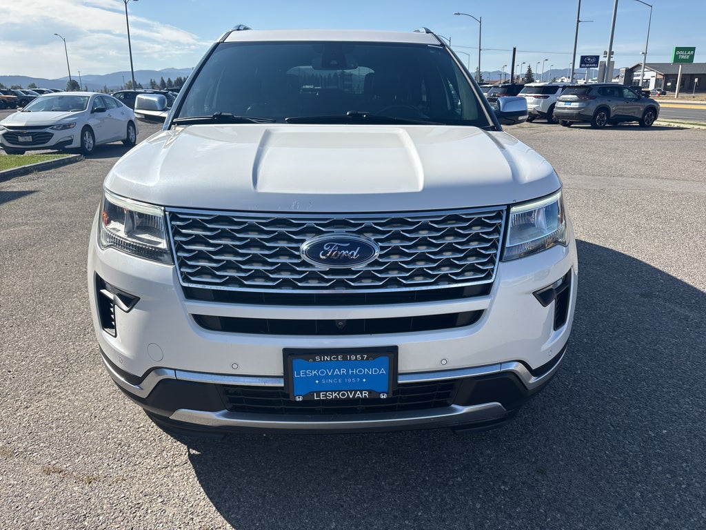 2018 Ford Explorer Platinum