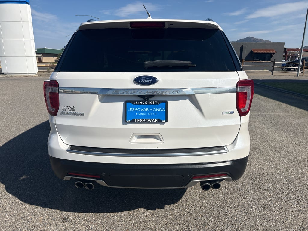 2018 Ford Explorer Platinum