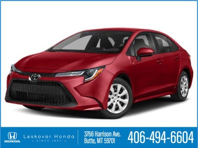 2020 Toyota Corolla LE